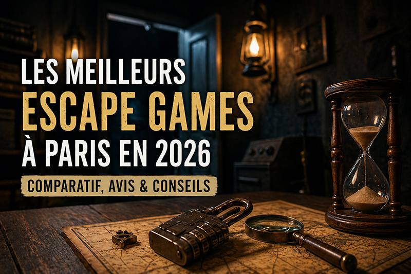 les meilleurs escape game paris 2026