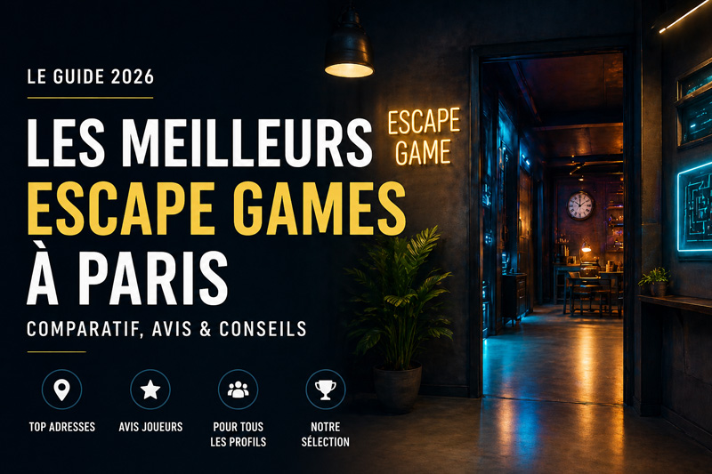 les meilleurs escape game paris